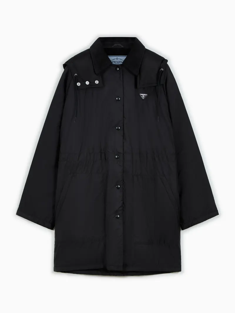 Re-Nylon raincoat