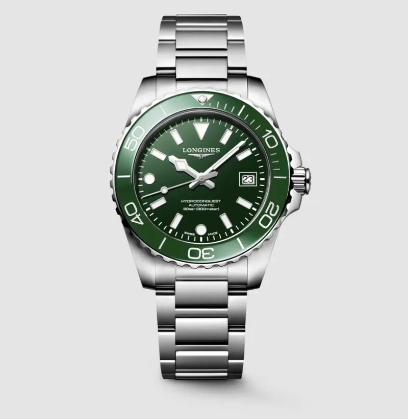 Reloj automático, Ø 39.00 mm, acero inoxidable y cerámica