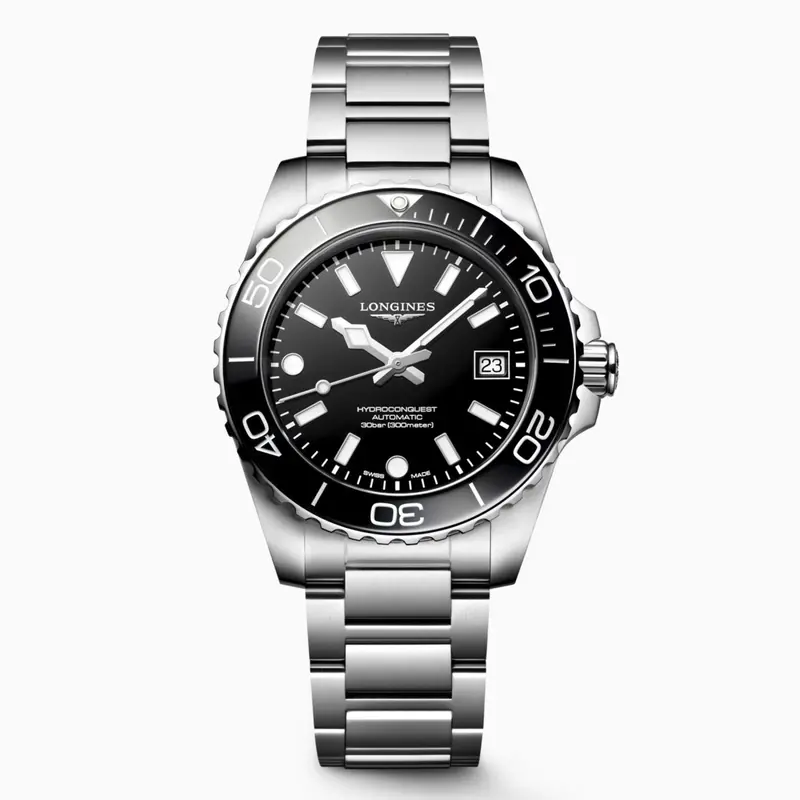 Reloj de hombre Longines L37424566 Hydro Conquest automático de acero