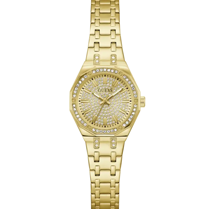 Reloj Guess Acero Esfera Dorada Y Circonitas Pixie GW0931L2