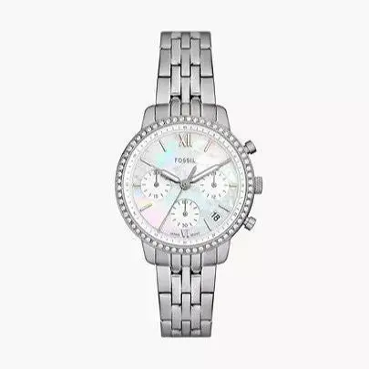 Reloj Neutra de Fossil con cronógrafo de acero inoxidable ES5357 para mujer