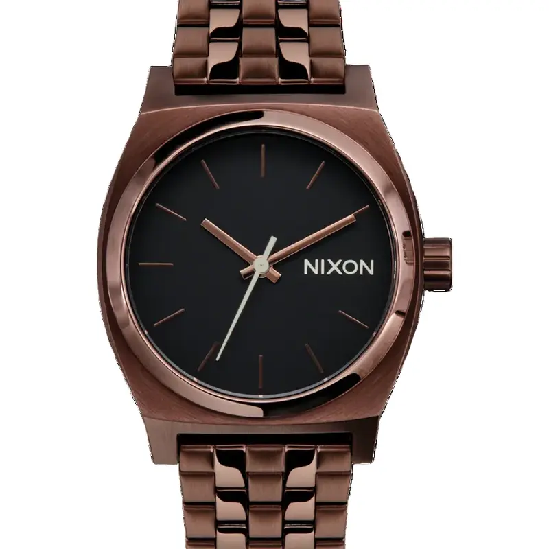 Reloj Nixon A1130-5244-00 Medium Time Teller marrón unisex