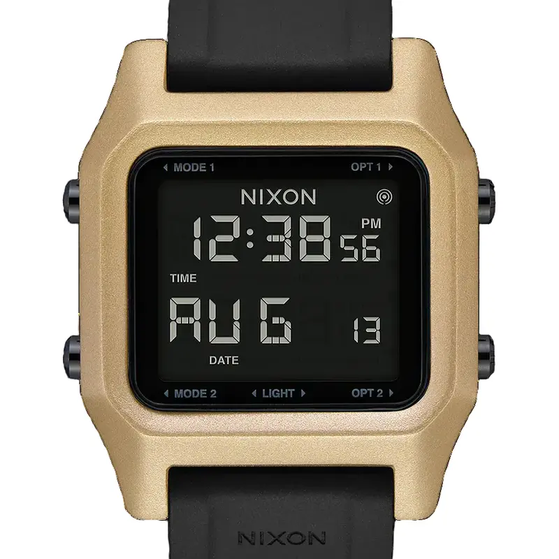 Reloj Nixon A1309-010-00 Staple negro/dorado unisex