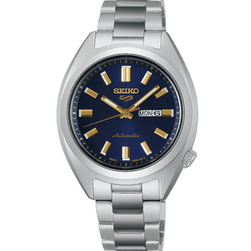 Reloj Seiko SRE021K1 5 Sports SNXS 32mm Esfera Azul Oscuro b2