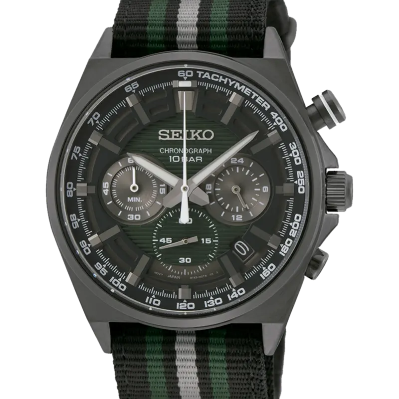 Reloj Seiko SSB411P1 Neo Sports Cuarzo Crono Correa Nailon b2