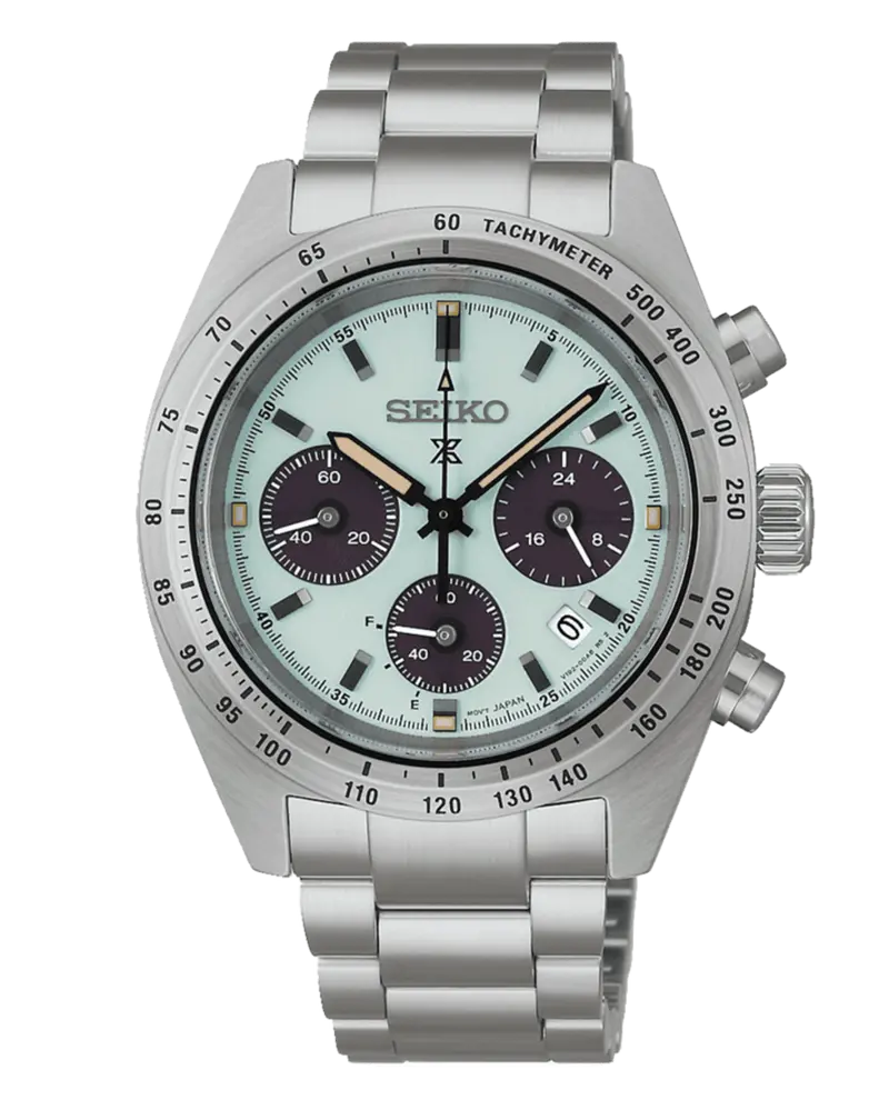 Reloj Seiko SSC965P1 Prospex Speedtimer Solar Crono Menta b2