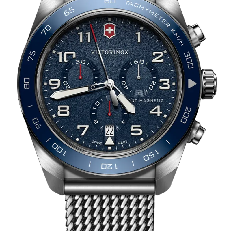Reloj Victorinox Swiss Army V242049 SWISS ARMY CHRONO SS, BLUE DIAL, MESH b2