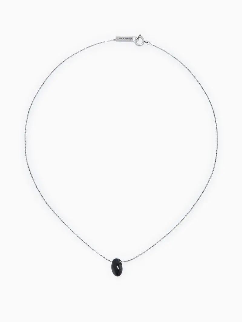 Rock pendant necklace