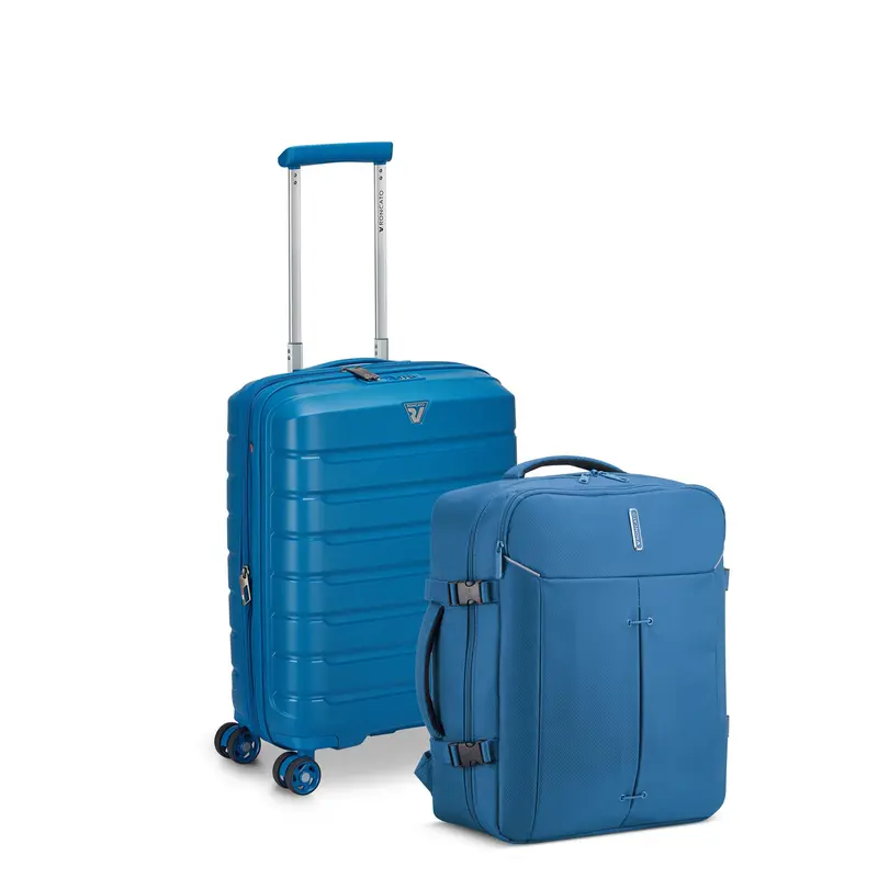 RONCATO PACK B-FLYING MALETA CABINA 55CM + MOCHILA CABINA IRONIK 2.0 EASYJET