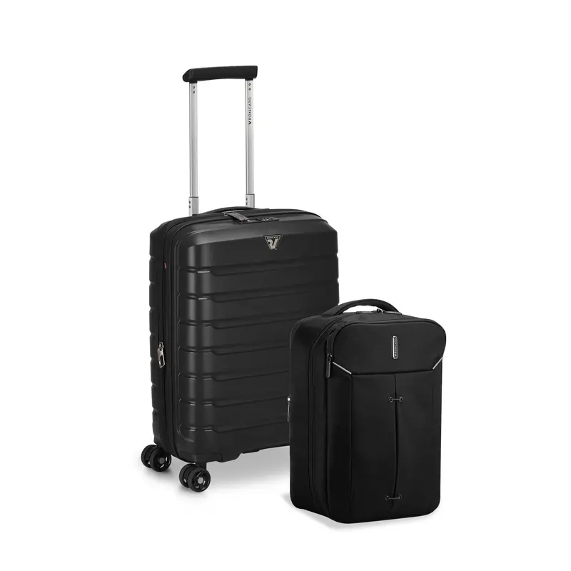 RONCATO PACK B-FLYING MALETA CABINA 55CM + MOCHILA CABINA IRONIK 2.0 Ryanair