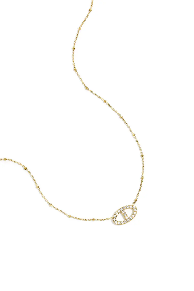 Roubaix | Collar Corto con Colgante de Circón
