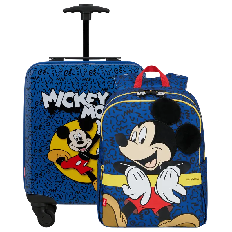 SAMSONITE Set maleta infantil 45cm + mochila Mickey Happy DAYDREAM DISNEY