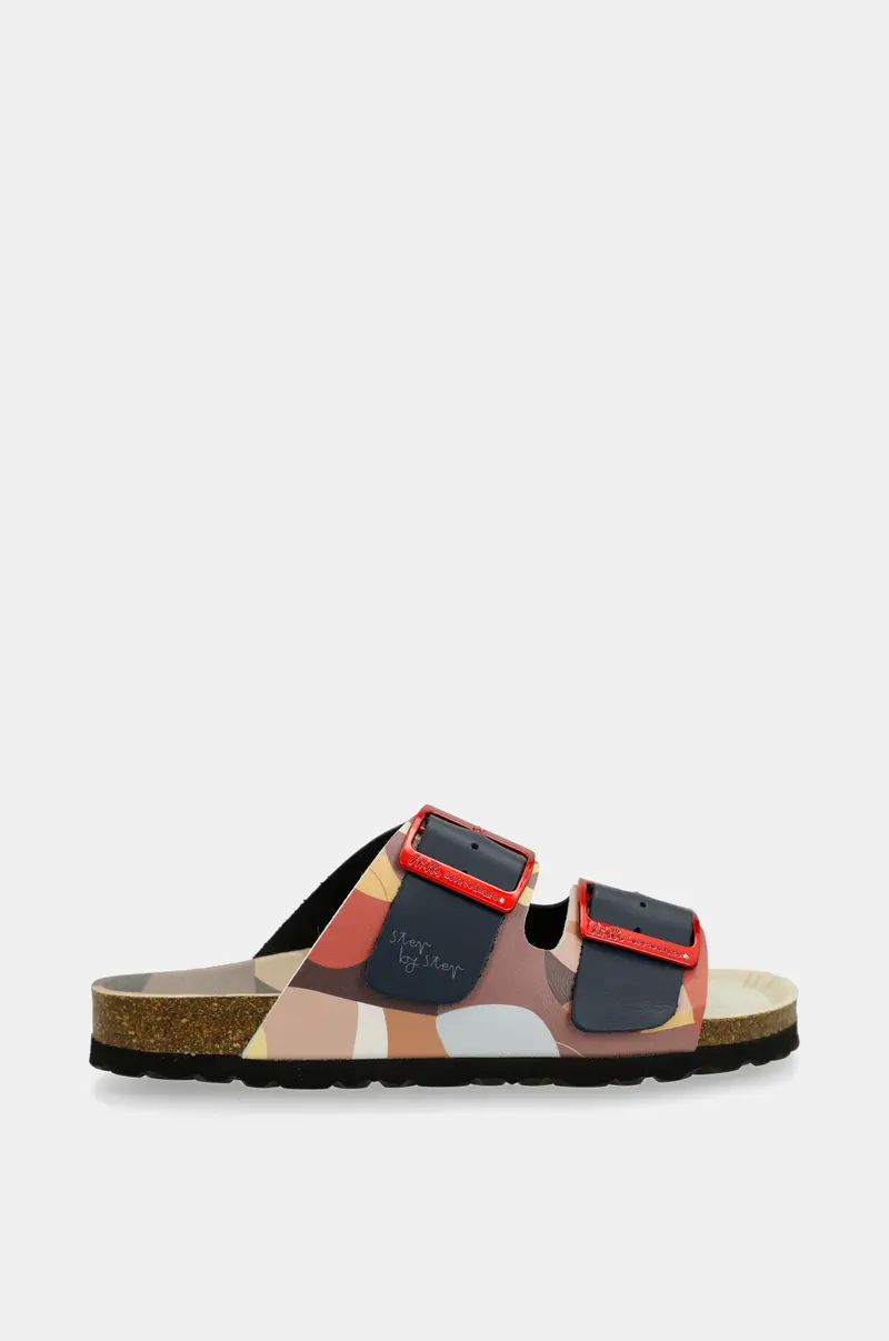 Sandalias bio azul marino Eikon