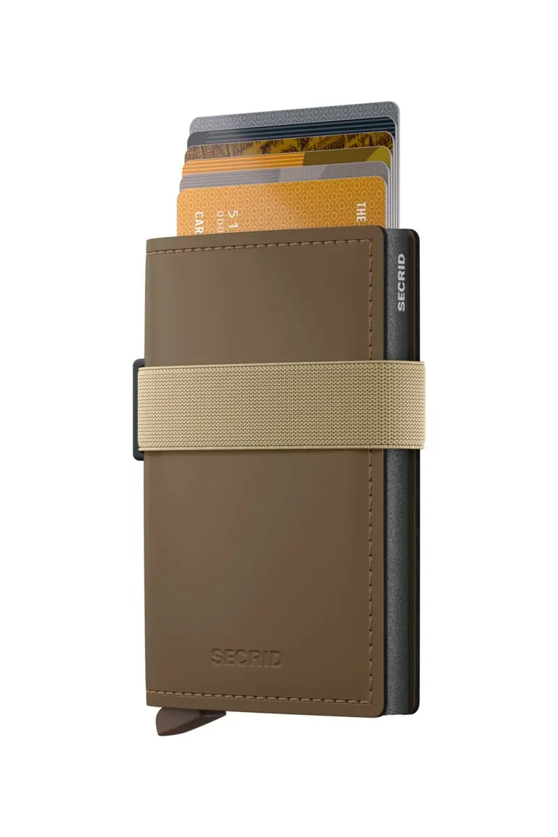 SECRID BANDWALLET MATTE EARTH-BEIGE