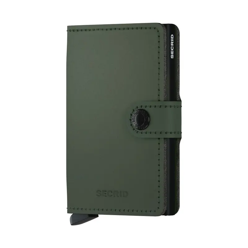 Secrid MiniWallet Matte Green-Black