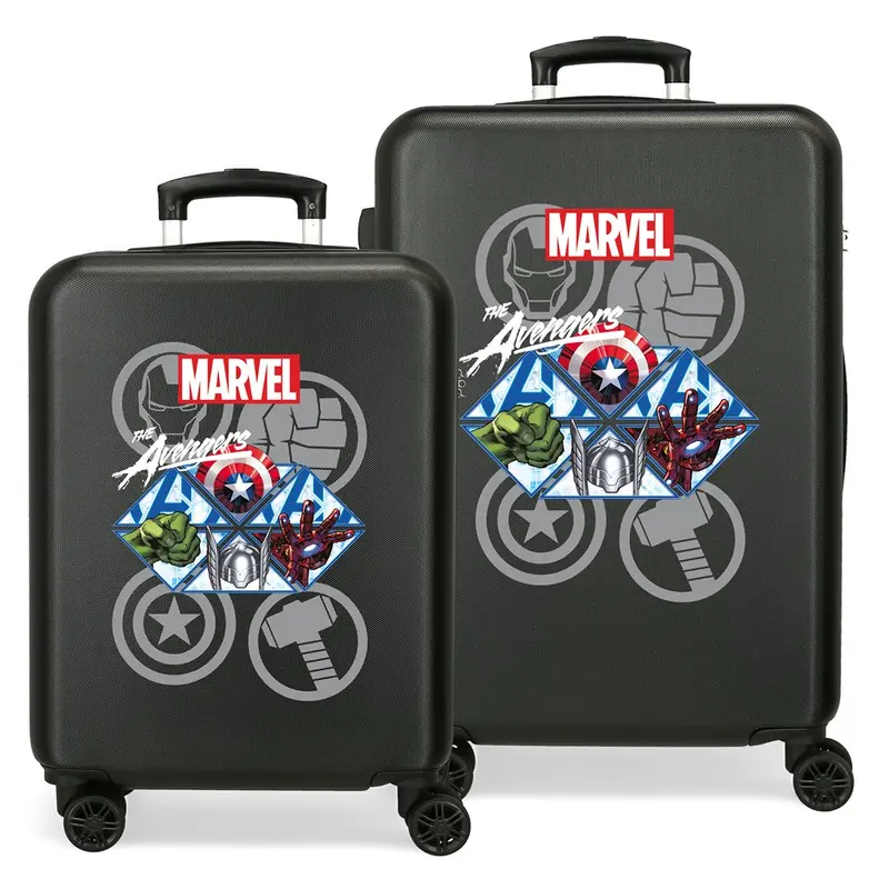 SET/2 TROLLEY ABS 55-65CM. 4R. AVENGERS HEROES C.102