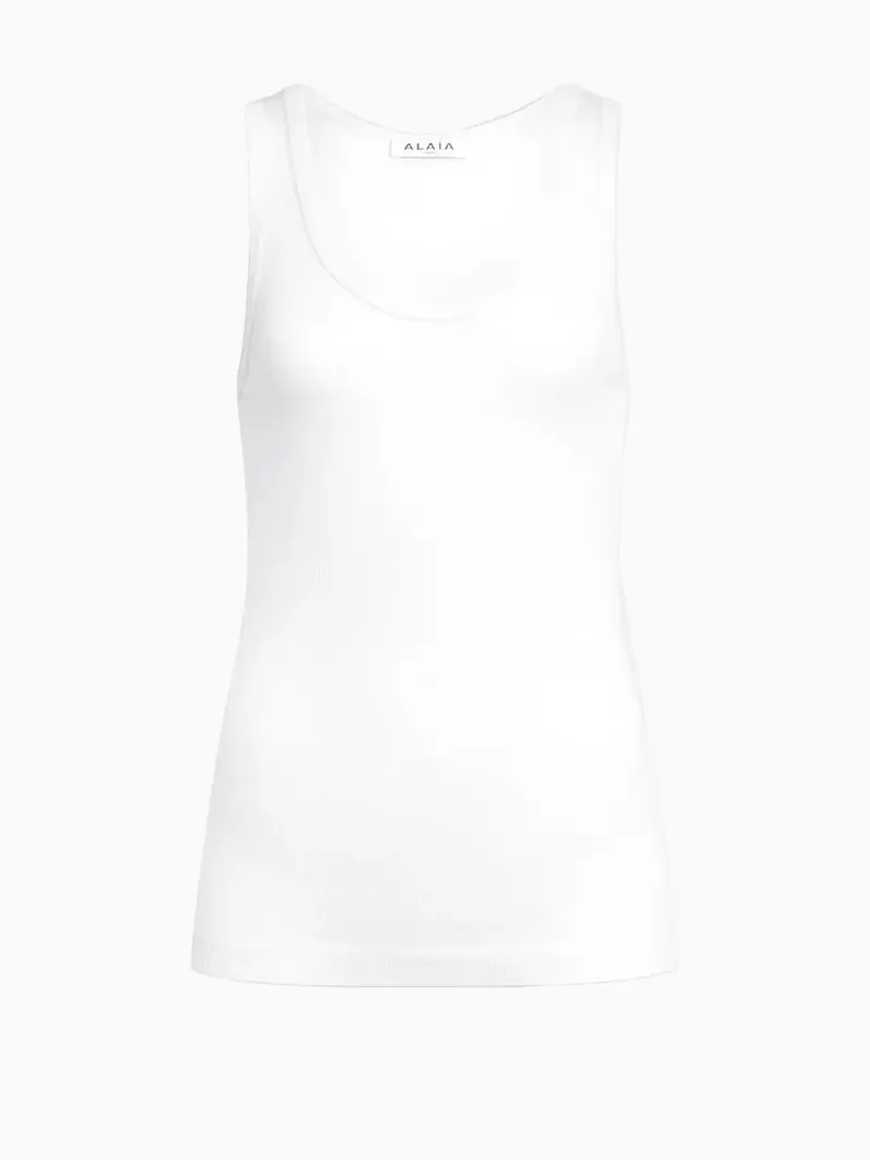Sheer tank top