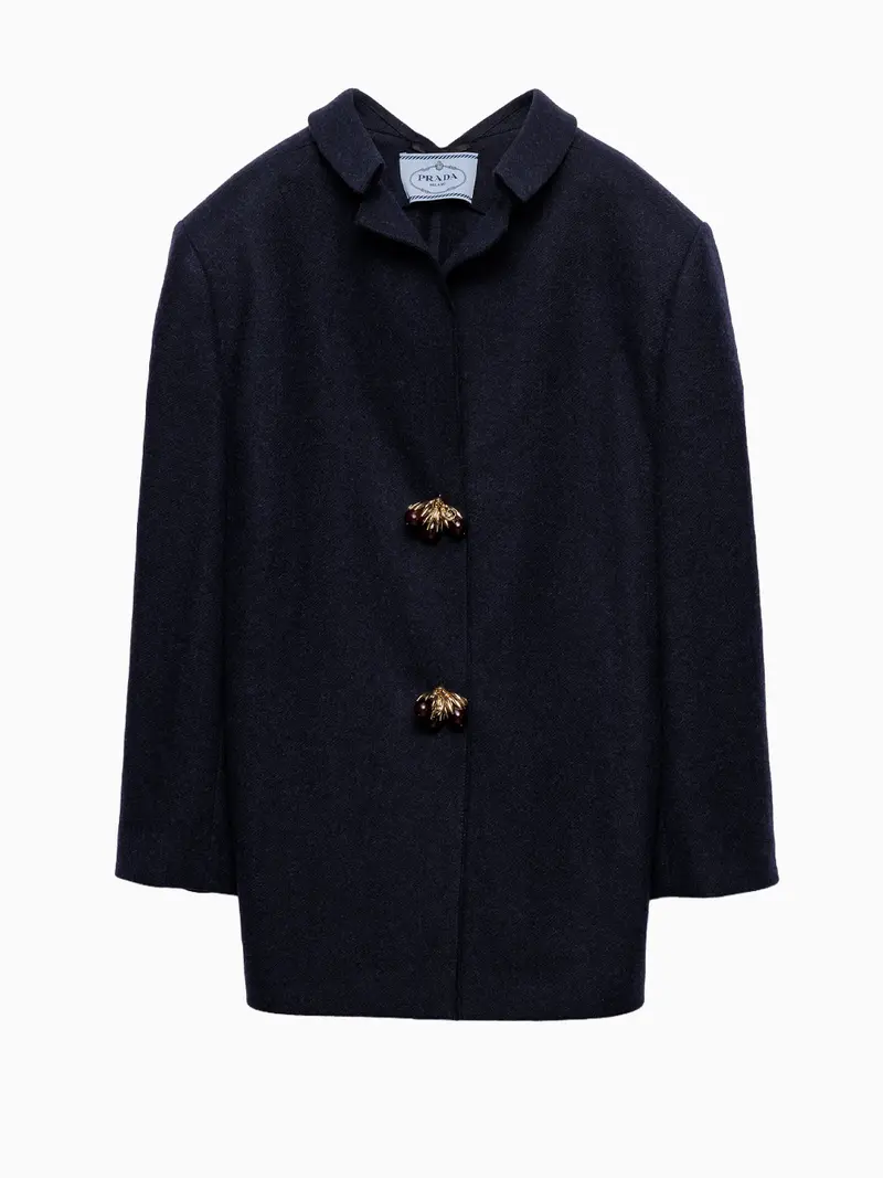 Shetland wool jacket