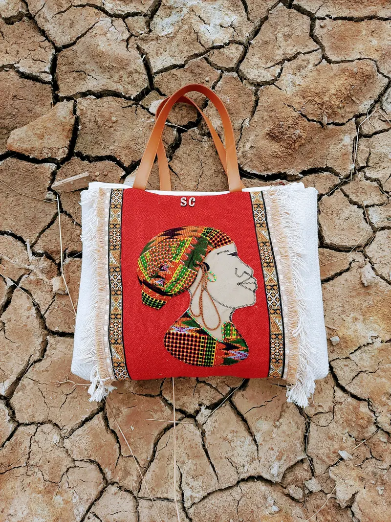 Shopper  Modelo "Corazón Africano"