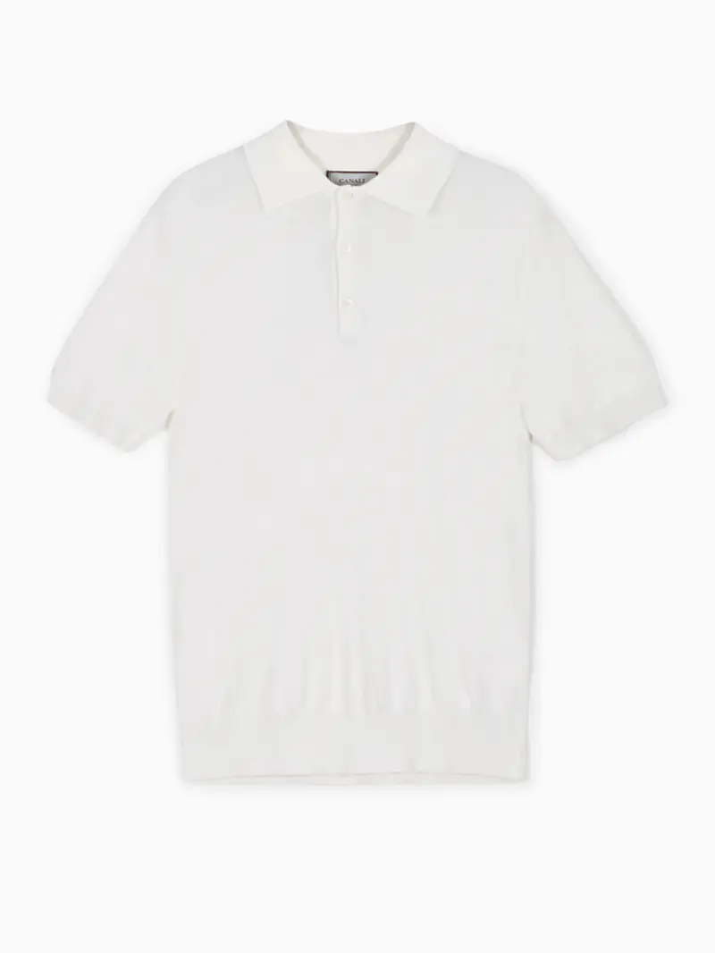 Short-sleeved polo shirt