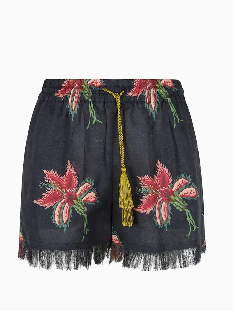 Shorts de lino
