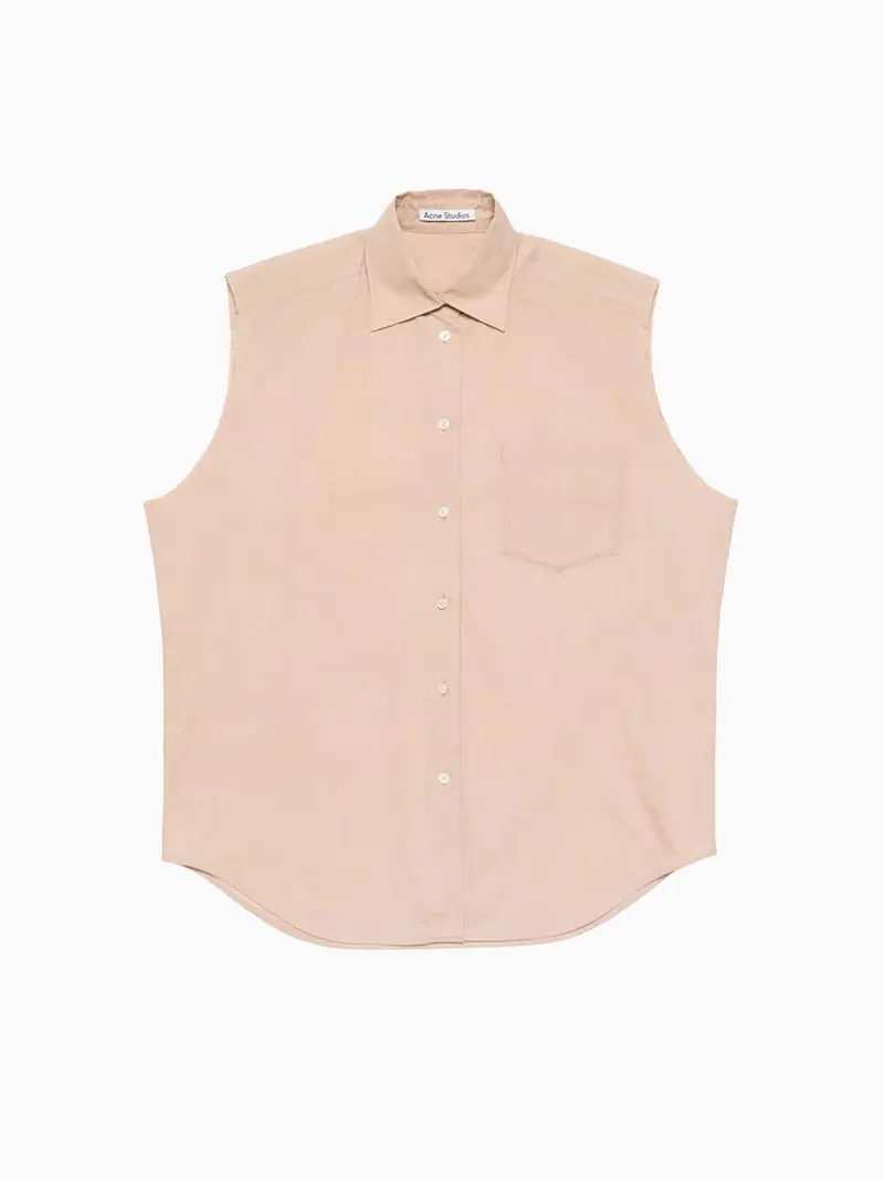 Sleeveless blouse