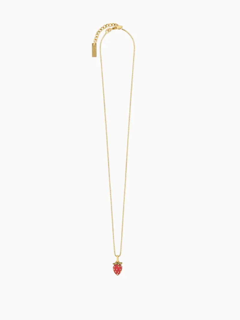 Strawberry necklace