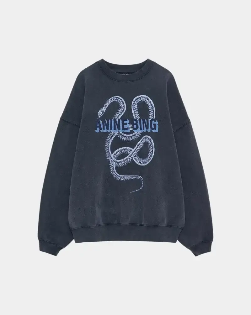 Sudadera Anine Bing Harvey Crew Snake