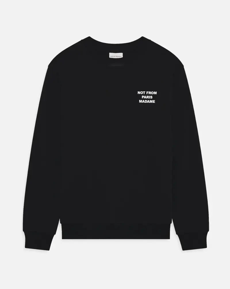 Sudadera Drole de Monsieur Bold Slogan Sweatshirt