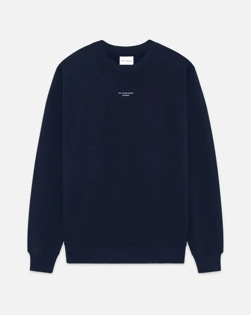 Sudadera Drole de Monsieur Classic Slogan Sweatshirt