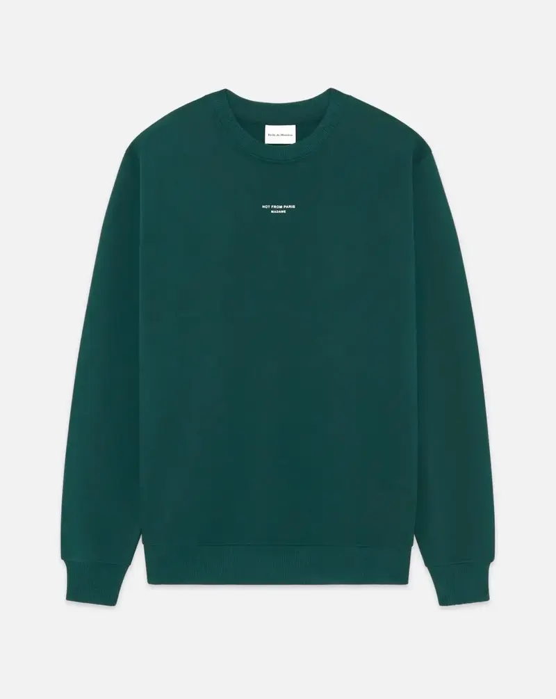 Sudadera Drole de Monsieur Classic Slogan Sweatshirt