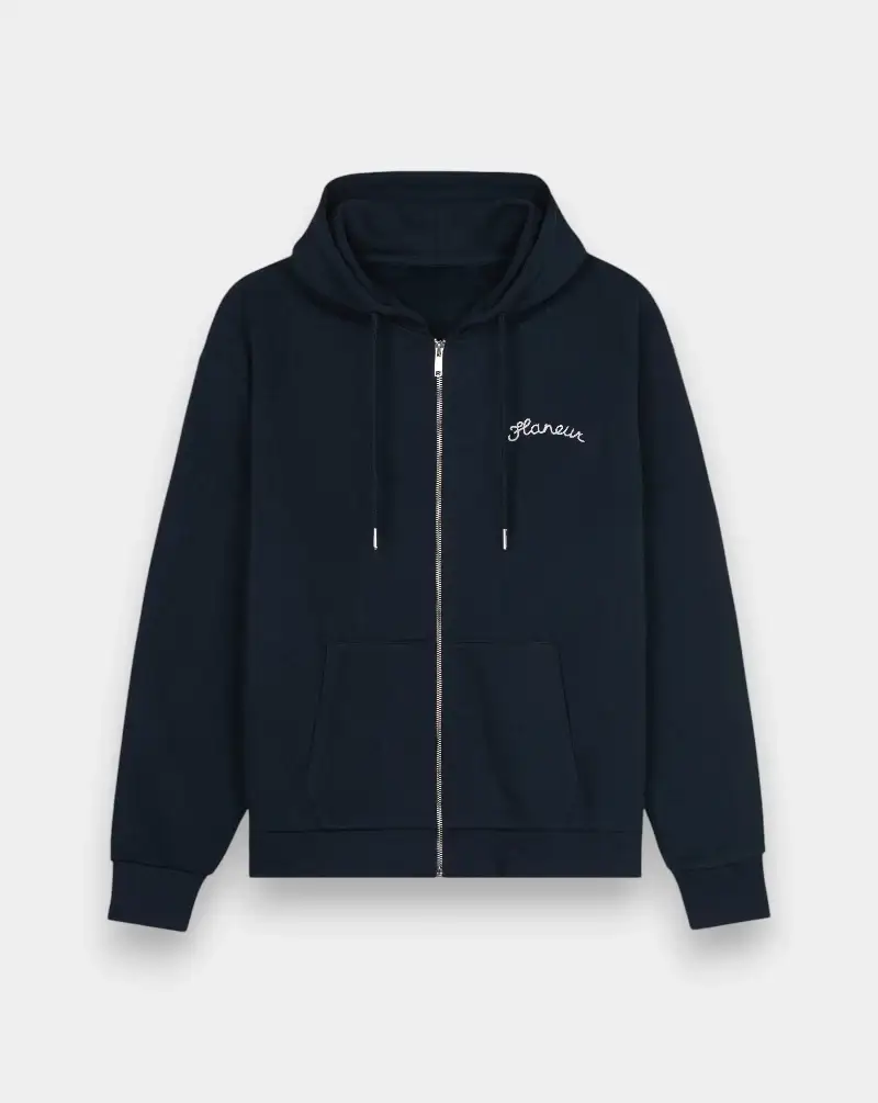 Sudadera Flaneur Signature Zip-Up Hoodie