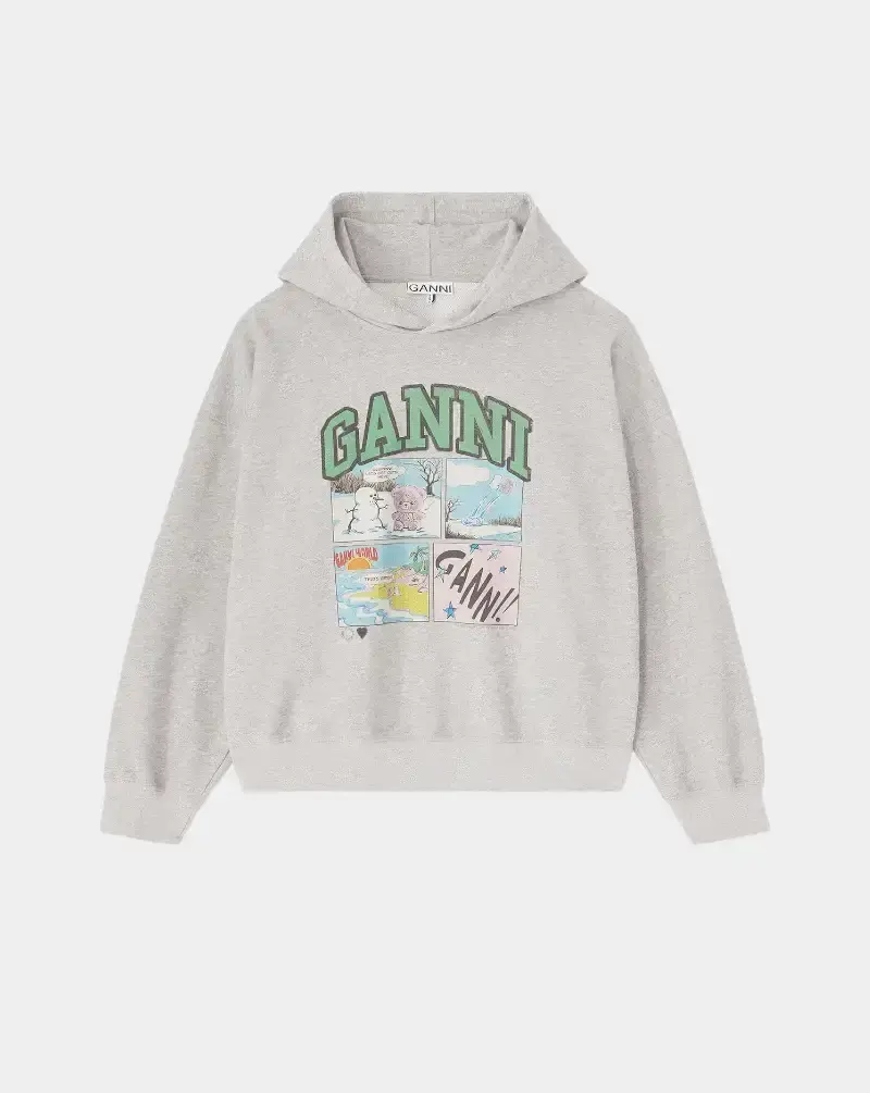 Sudadera Ganni Comic Hoodie