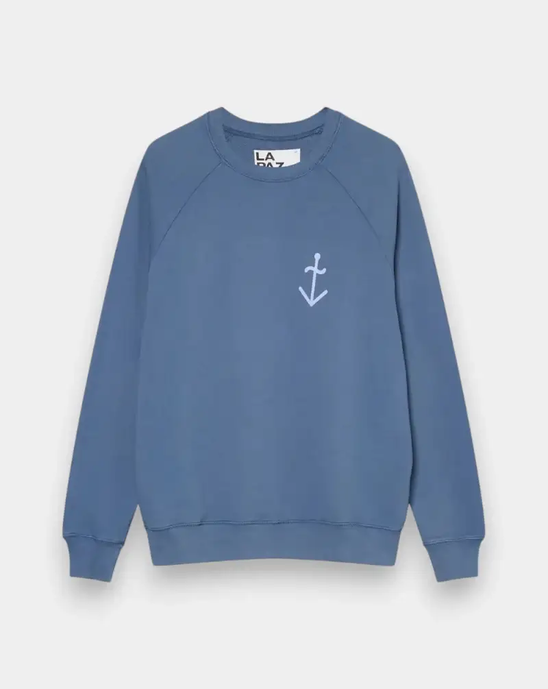 Sudadera La Paz Cunha Paz Indigo