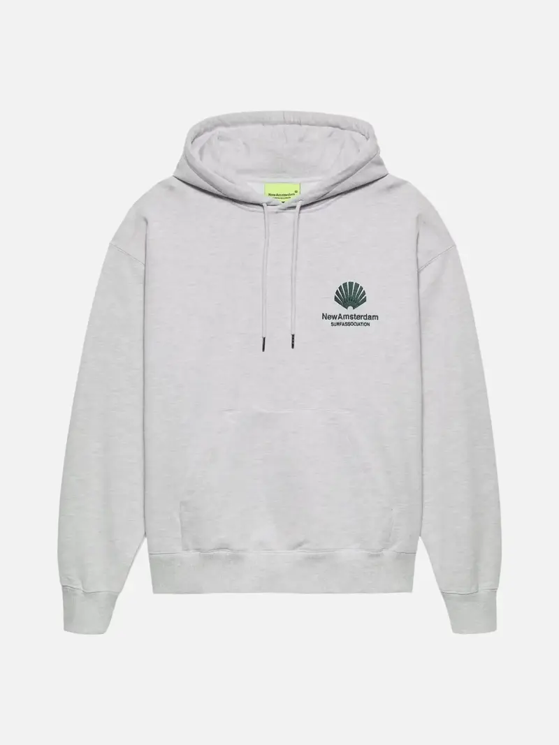 Sudadera New Amsterdam Logo Hoodie Ash