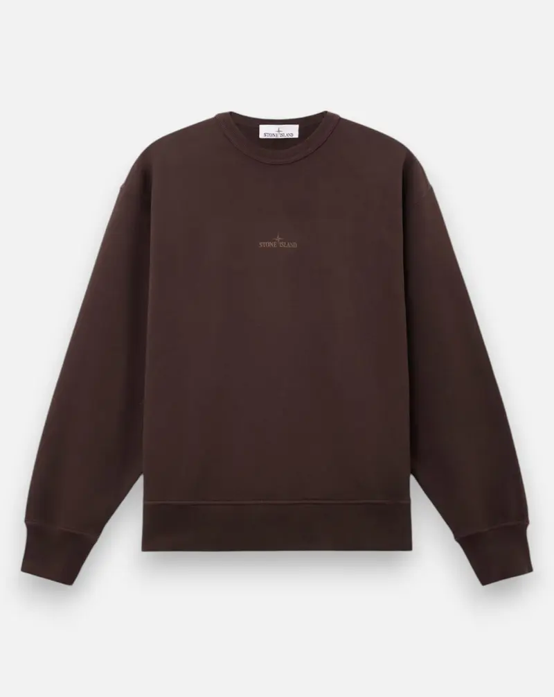 Sudadera Stone Island Organic  Cotton Flecce