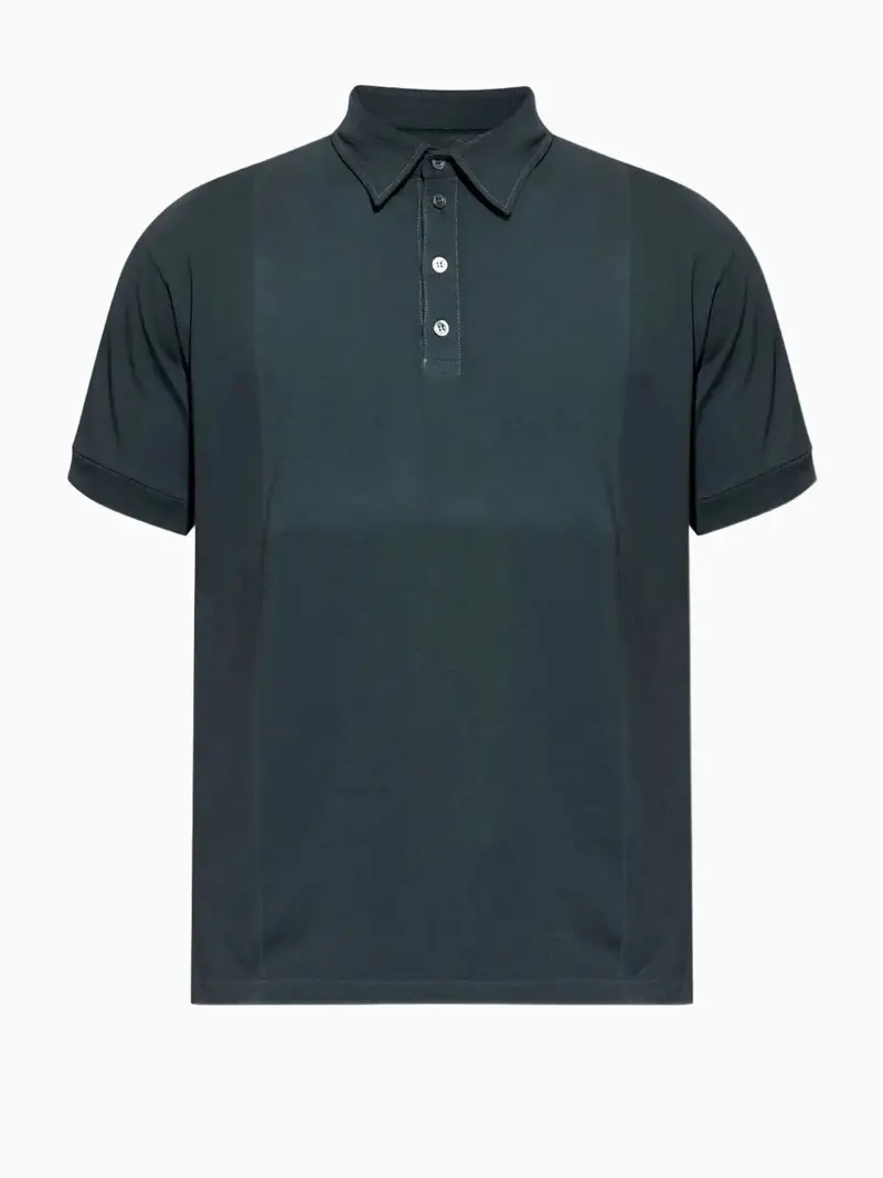 Sunfaded polo shirt