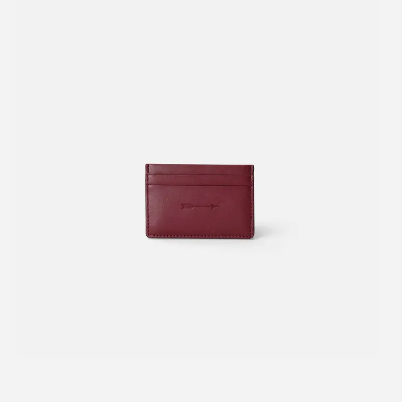 Tarjetero Burgundy