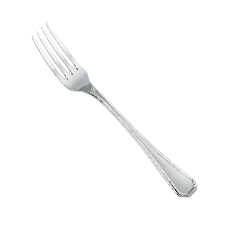 Tenedor, plata