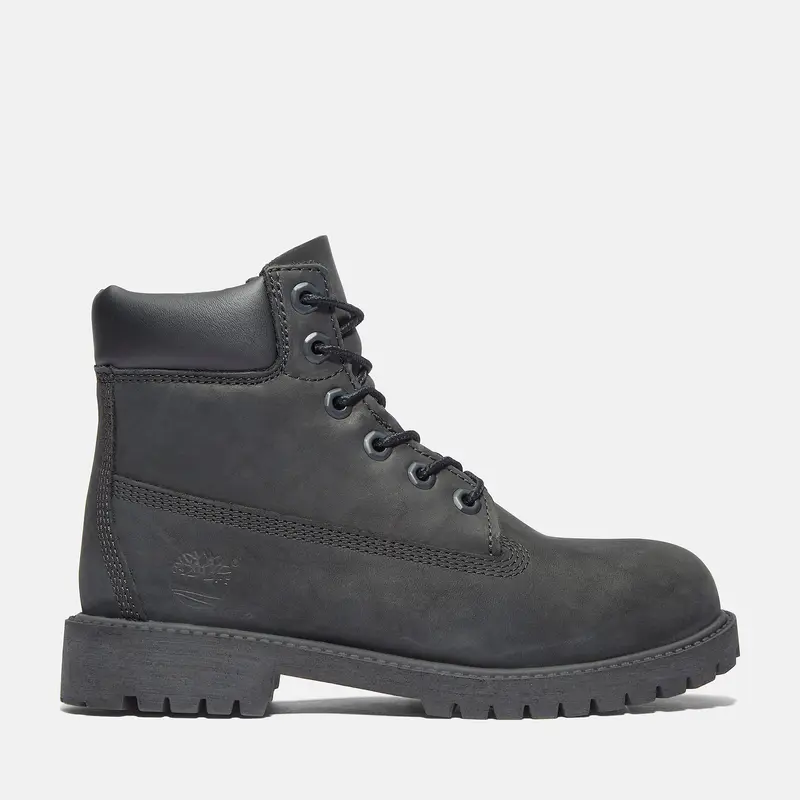 Timberland Premium 6 Pulgadas Impermeable Negra (Junior)