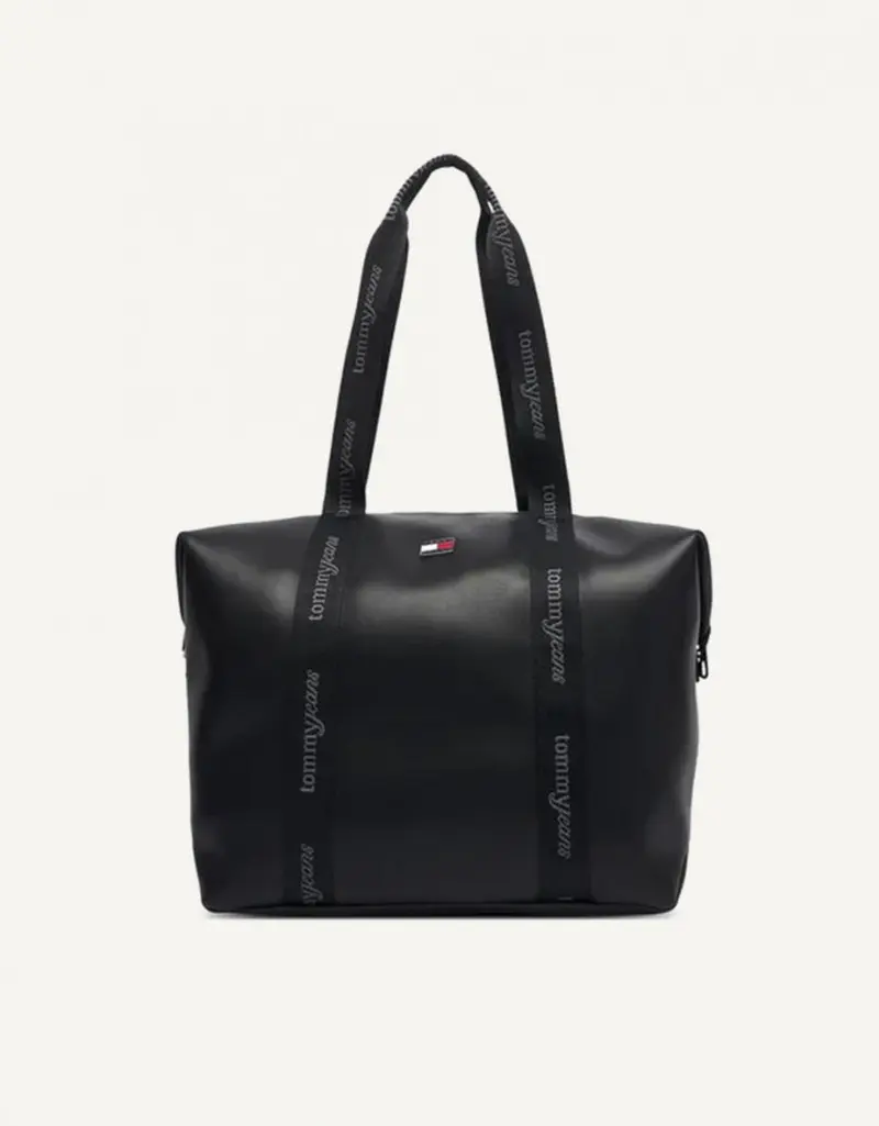 TOMMY HILFIGER ELEVATED TOTE BLACK AW0AW19046 91046