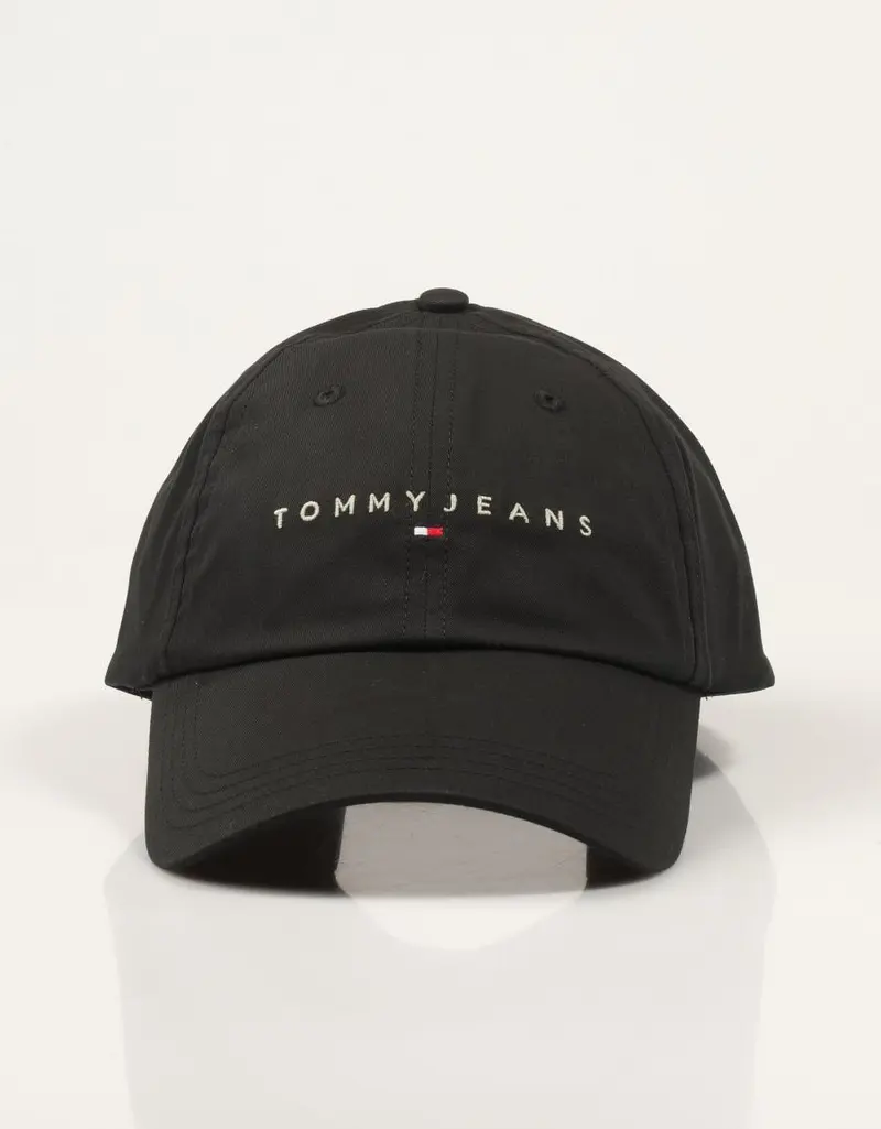 TOMMY HILFIGER LOGO CAP BLACK AM0AM12958 91055