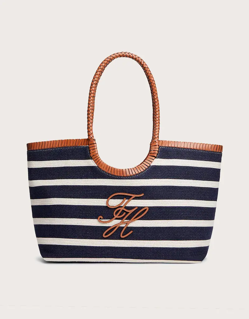 TOMMY HILFIGER TH ELEV SUMMER TOTE STRIPE 89557
