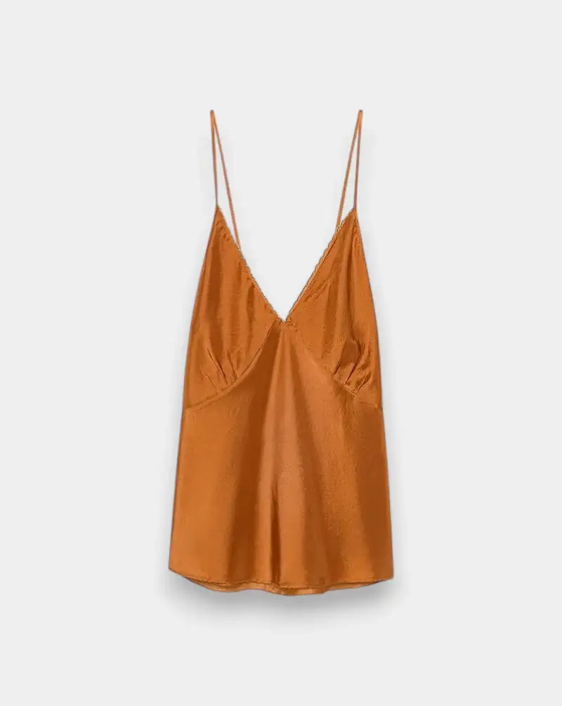 Top Forte Forte Habotai Silk Top With Embroidery