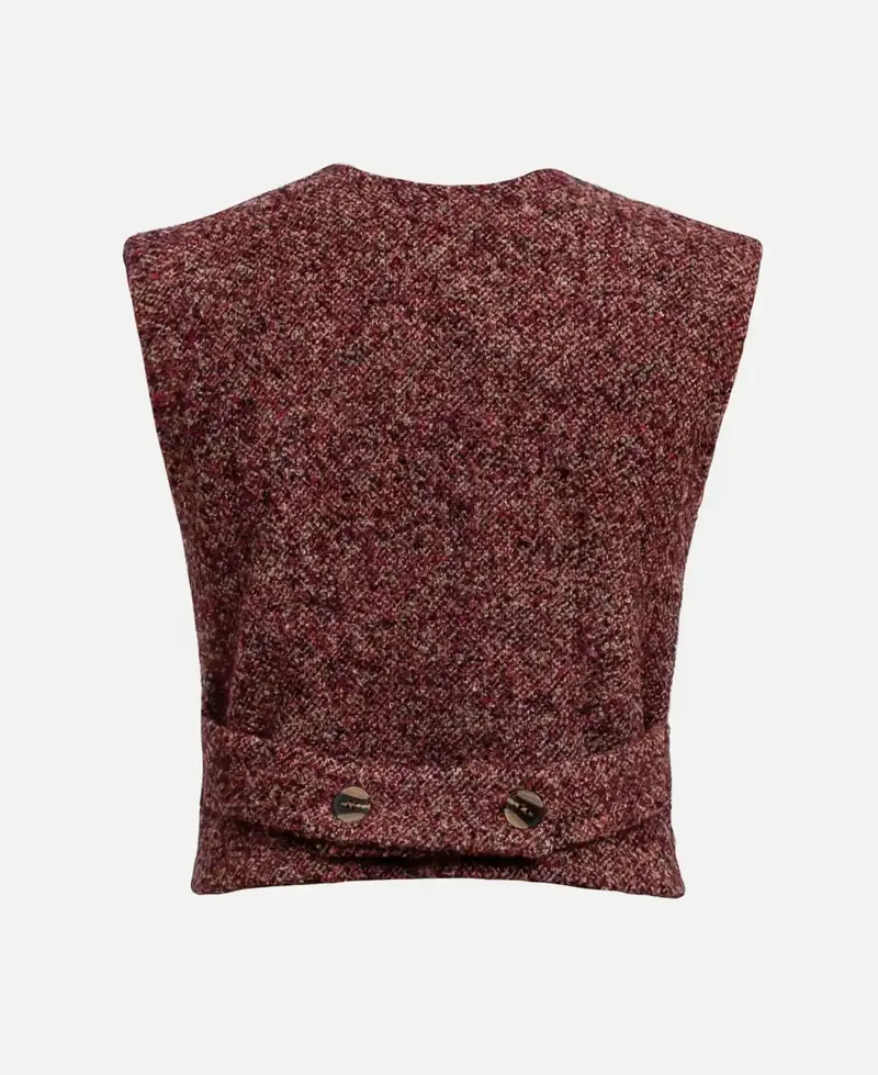 Top Remain Textured Wool Baked Apple