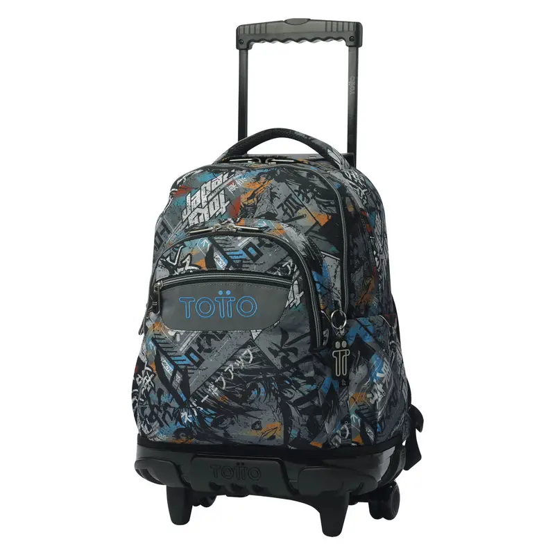TOTTO Mochila escolar con ruedas Renglones -  7YL Okubo