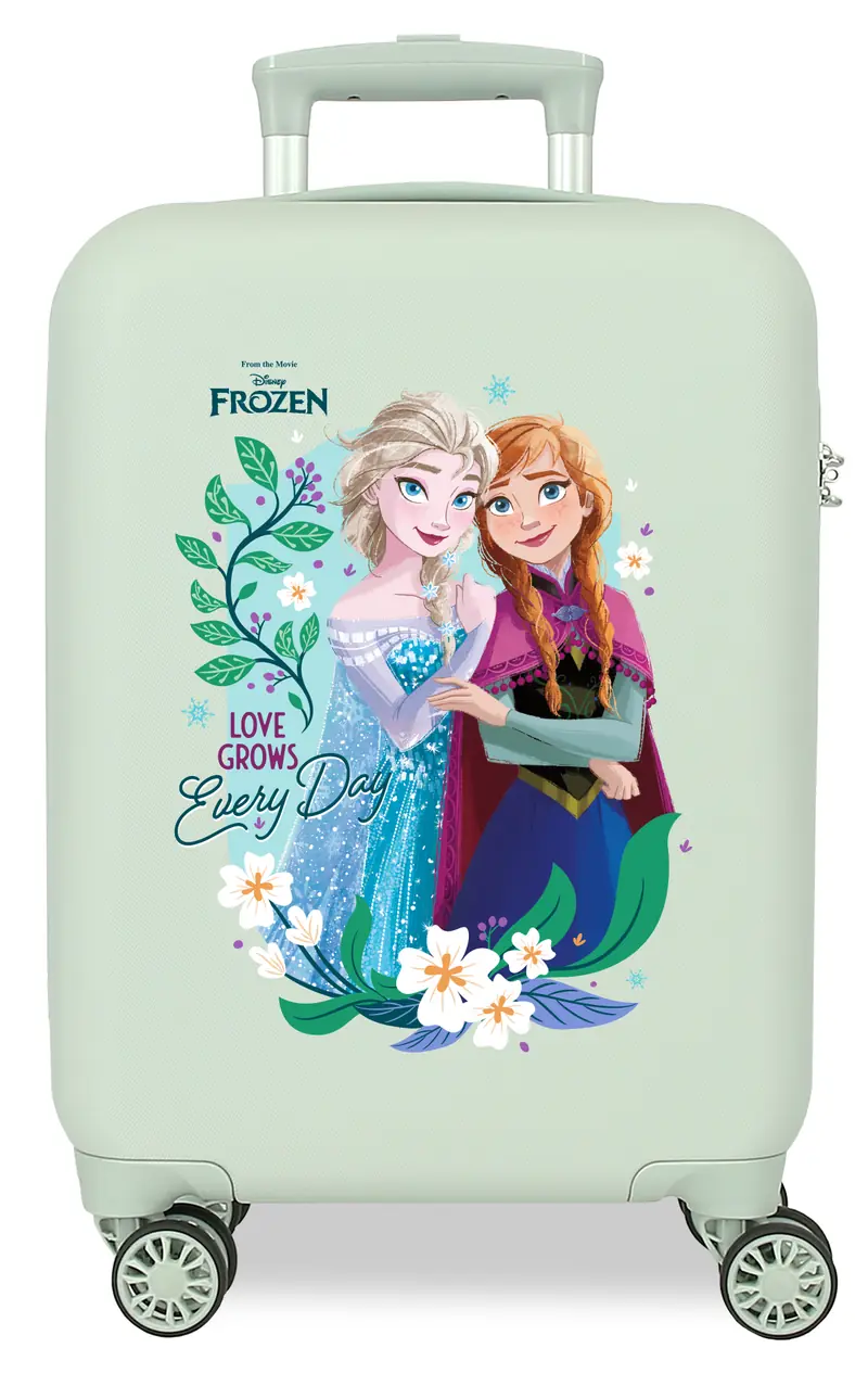 TROLLEY ABS 50CM.4R. FROZEN LOVE GROWS MENTA