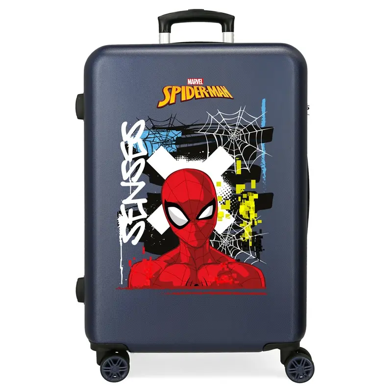 TROLLEY ABS 65CM.4R. GRAFFITY OF SPIDERMAN MARINO C.101