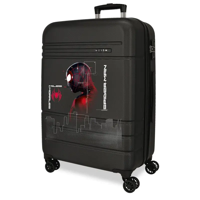 TROLLEY ABS 68CM. C/EXP. 4R. SPIDER TECHNOLOGY NEGRO C.174