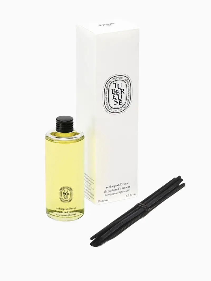 Tubéreuse / Tuberose home fragrance diffuser refill. 200ml